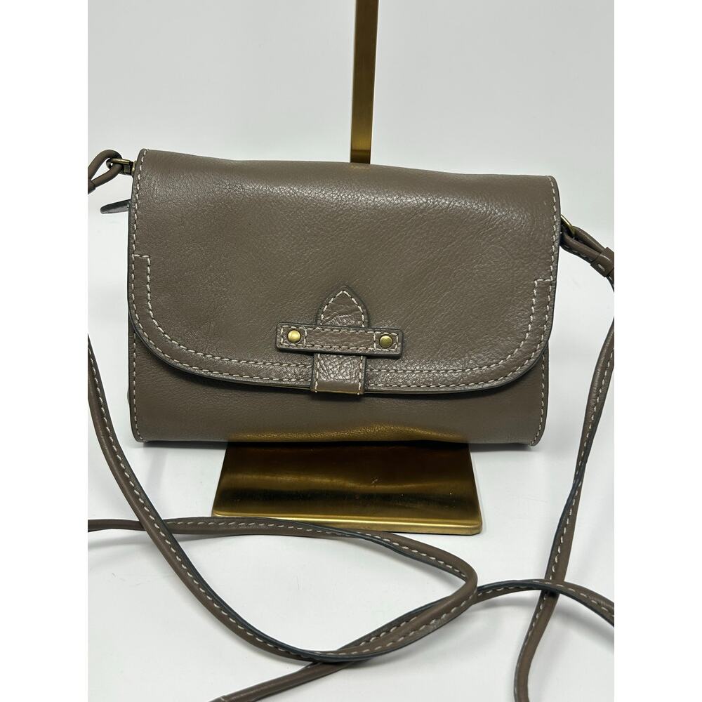 Frye Olivia Leather Wallet Crossbody Bag